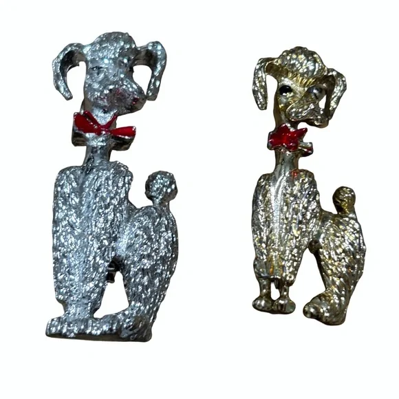 Vintage Antique Dog Charm Bracelet 1950’s Untested Estate Sale - Picture 4 of 6